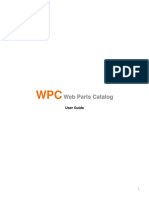 Web Parts Catalog: User Guide