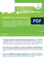 Decreto 723 de Abril 15 de 2013