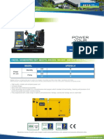 APD50C-6: Diesel Generating Set