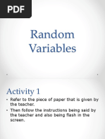 Random Variables