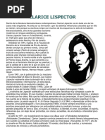 Clarice Lispector | PDF | Clásicos | Ficción general