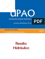 Resalte Hidraulico Semana 14