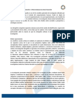 1 Distincion Entre La Etnografia y Otros Modelos de Investigacion PDF