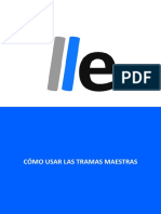 Como Usar Las Tramas Maestras PDF