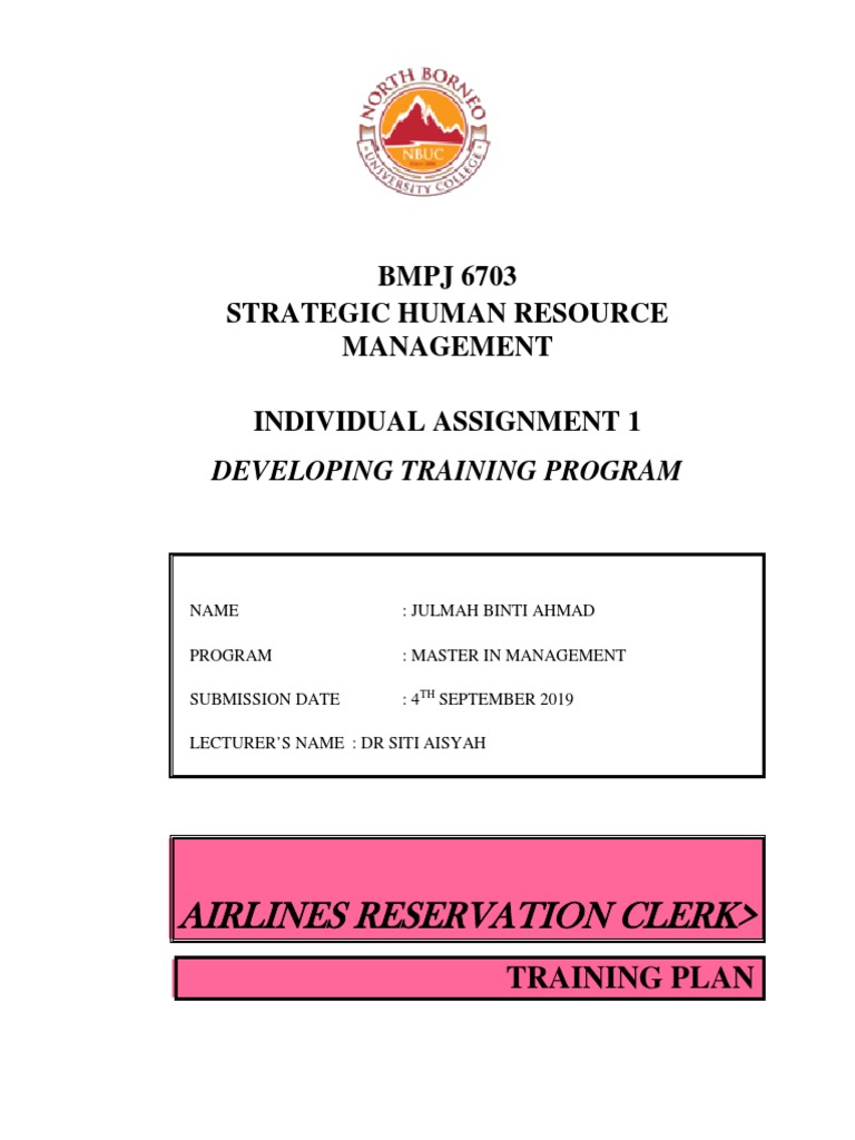 Week 2 - Training Plan Template | PDF | Educational Technology | Simulation