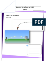 LKPD - Gerak Parabola PDF