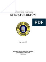 Modul Praktikum Struktur Beton I PDF