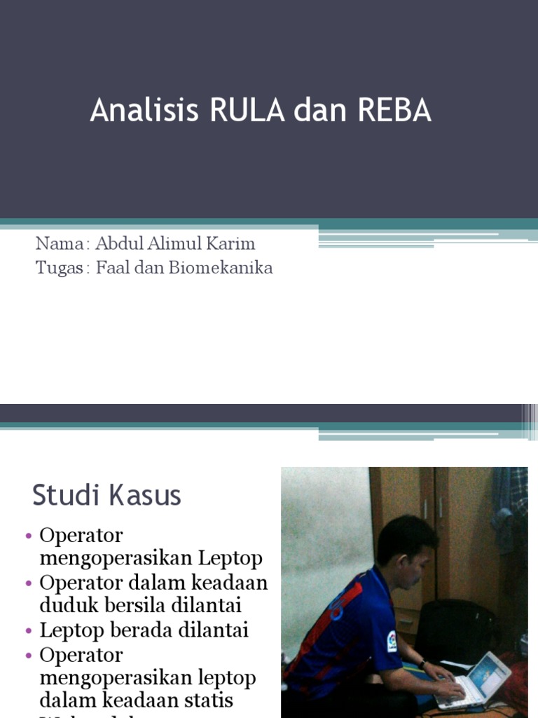 Analisis RULA Dan REBA | PDF