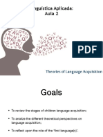 Aula 2 - Language Learning in Early Childhood