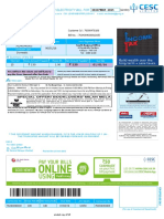 Your Electricity Bill For: Satinath Bhattacharyya