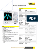 100MHz 2-Channel Digital Storage Oscilloscope