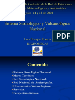 II Taller Red 3.Redes Otras Entidades 3.1.Ingeominas 3.1.3.RSNC Red Vulcanologica