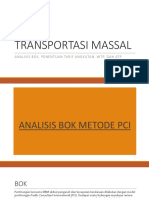 Transportasi Massal: Analisis Bok, Penentuan Tarif Angkutan, WTP, Dan Atp