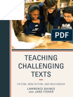 Teaching Challenging Texts