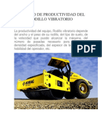 Calculo de Productividad Del Rodillo Vibratorio