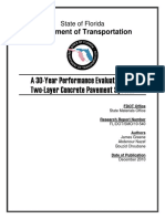 A 30-Year Performance Evaluation of A Two-Layer Concrete Pavement System