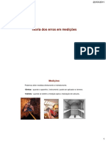 Topografia - Aulas 05 e 06 - Teoria Dos Erros PDF