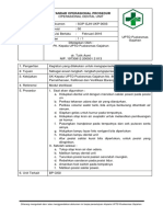 SOP Operasional Dental Unit