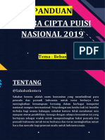 Lomba Cipta Puisi Nasional 2019 Terbaru-converted