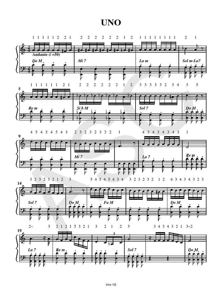 Music Notation Patterns | PDF