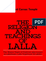 Richard Carnac Temple-The Religion and Teaching of Lalla_ The Shaiva Yogini of Kashmir-Vintage Books (1990).pdf