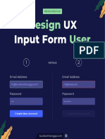 Belajar UX - Form Input Design PDF