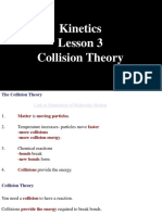 Kinetics Lesson 3 Collision Theory