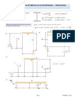 Analisis Estructural (T-02) - Metodo de Las Flexibilidades (1 Redundante) PDF