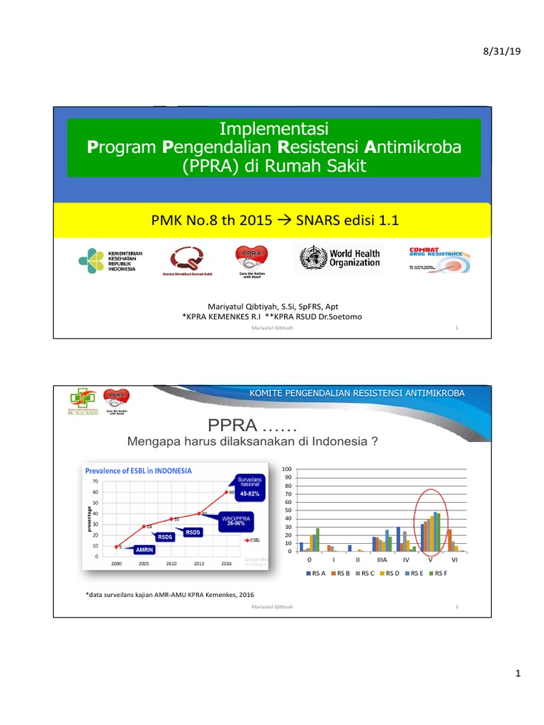 Implementasi Program PPRA di RS | PDF