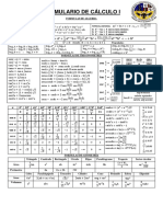 Formulario de Calculo Realizado A Mano PDF