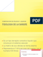 Fisiología de La Sangre