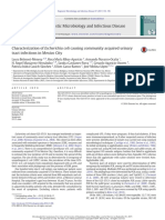 Characterization of Escherichia Coli Causing Community Acquired Urinary Tract Infections in Mexico