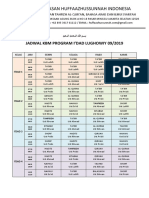 Jadwal KBM Program I'dad Lughowiy 201909.2