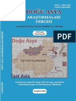 Doğu Asia Araştırama Dergisi 