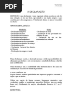 Download A Declarao - tipo e estrutura by Gina Guerreiro SN42650646 doc pdf