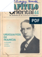 Capitulo Oriental Nro 44 Los uruguayos de Francia