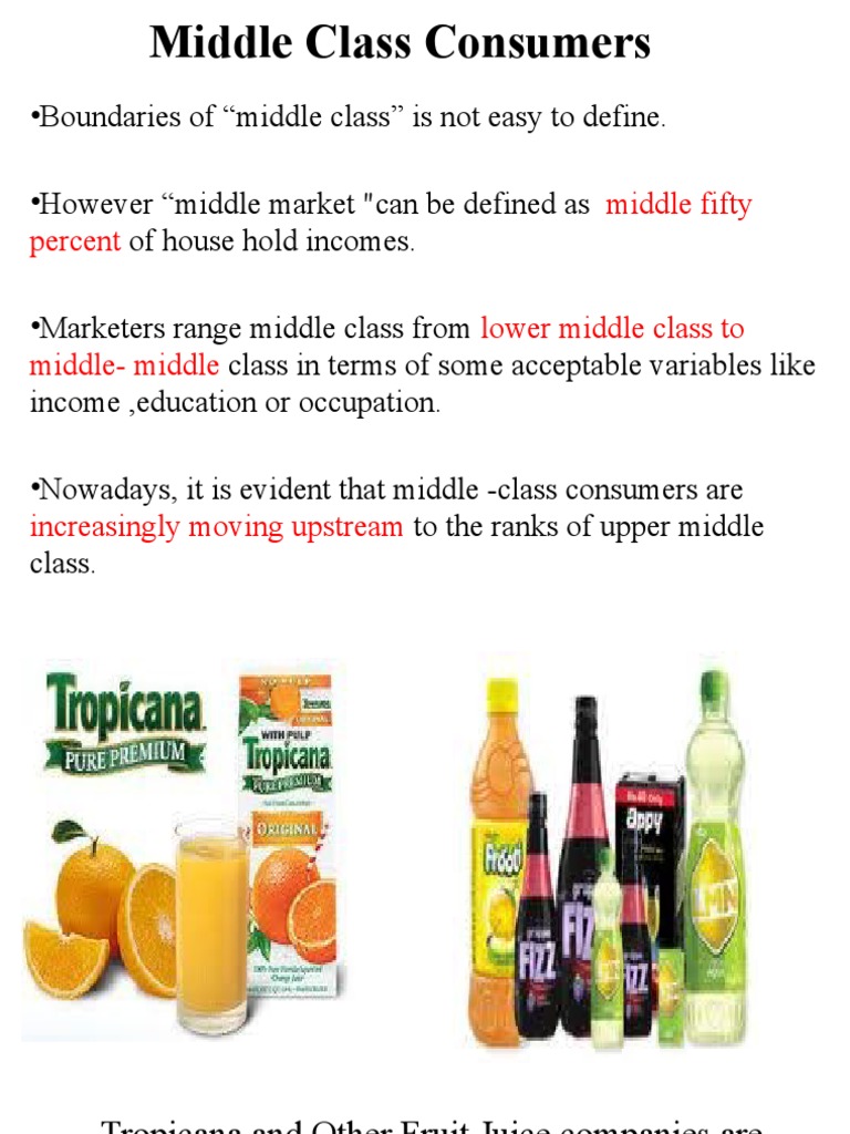 Middle Class Consumer Trends and Insights | PDF