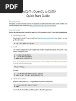 SnuCL-Tr: OpenCL To CUDA Quick Start Guide