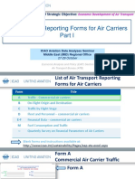5 - Air Carrier Statistical Forms - Part I