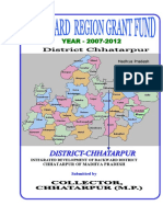 Chhatarpur BRGF District Plan 2007-12