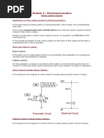 Module 3: Electropneumatics: Relay Control System