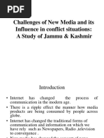 Challenges of New Media and Its Influence In