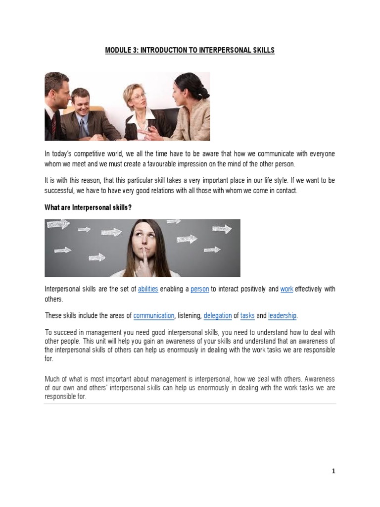 INTERPERSONAL SKILLS PDF FREE DOWNLOAD IN ENGLISH visual data 3