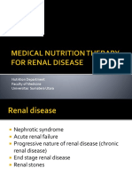 Medical Nutrition Therapy For Renal Disease 2016