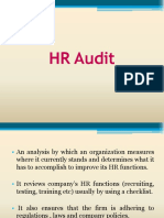 HR Audit: Assessing HR Functions & Compliance