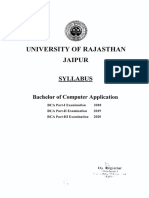 Bachelor of Computer Application (Part-1,2,3)