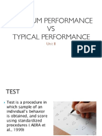 Maximum Performance Vs Typical Performance