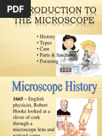 The Light Microscope, Its Parts and Their Functions | PDF | Microscope ...