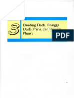 Bab 3 Dinding Dada, Rongga Dada, Paru, Dan Rongga Pleura PDF
