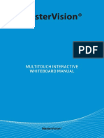 Multitouch Interactive Whiteboard Manual
